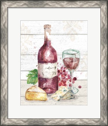Framed Sweet Vines III Print