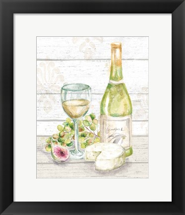Framed Sweet Vines II Print