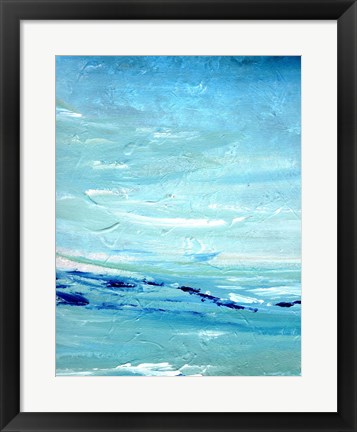 Framed Oceanside View II Print