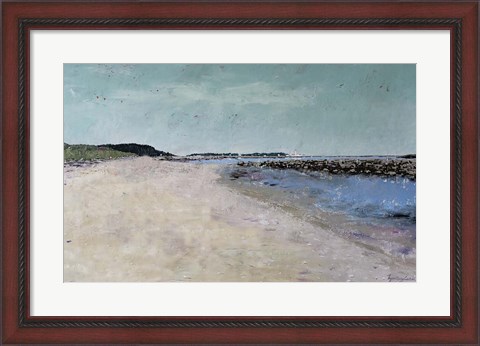 Framed Metis Beach II Print