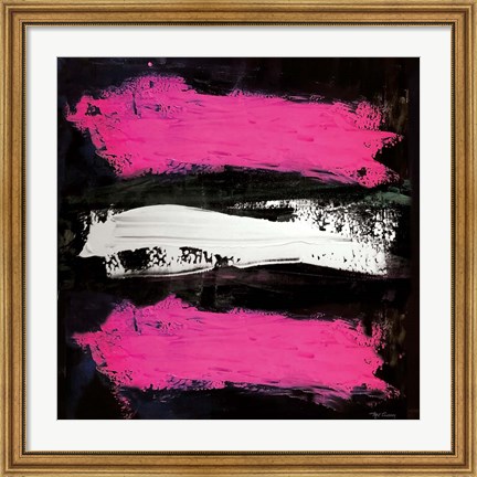 Framed Bright Abstract square Print