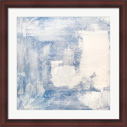 Framed Frosty Abstract Print