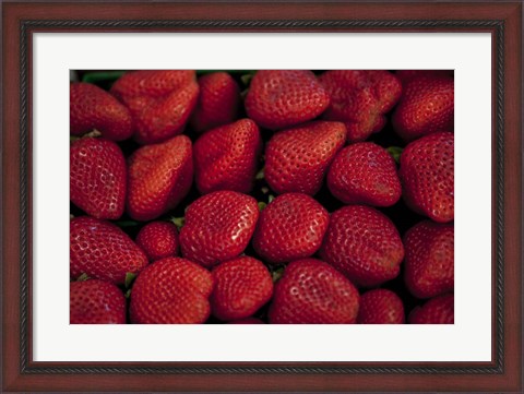 Framed Strawberries Print