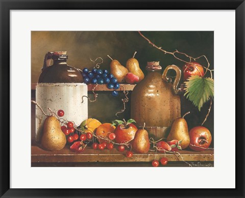 Framed Passion for Fruit Print