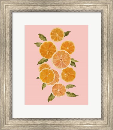 Framed Spring Citrus II Print