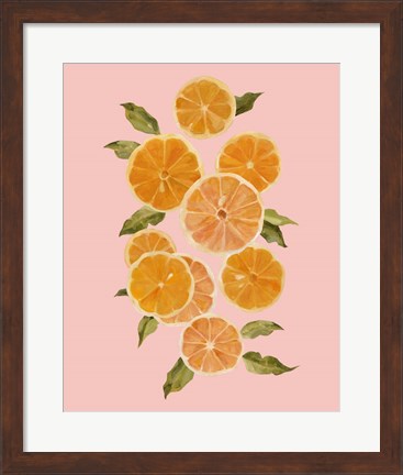 Framed Spring Citrus II Print