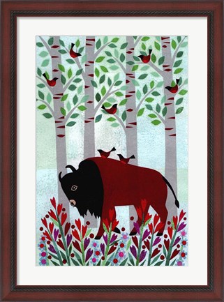 Framed Forest Creatures VI Print