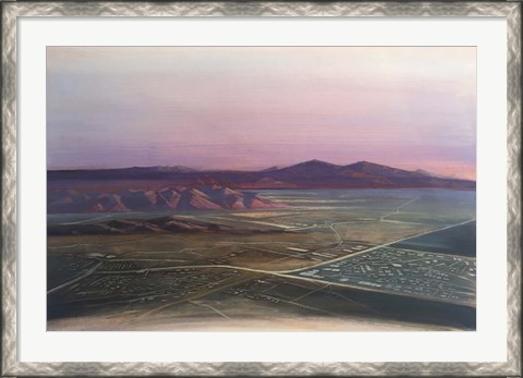 Framed Breathtaking Valley Print