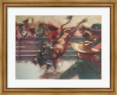 Framed Rodeo Print