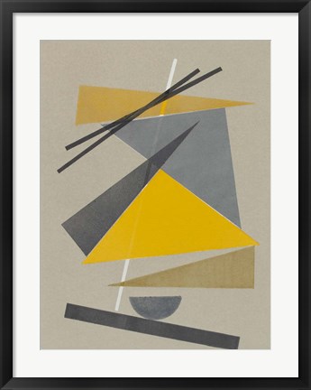 Framed Homage to Bauhaus I Print