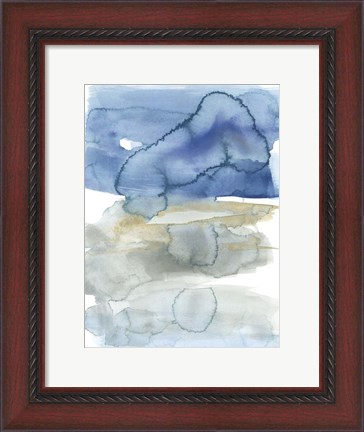 Framed Touch of Gold II Print