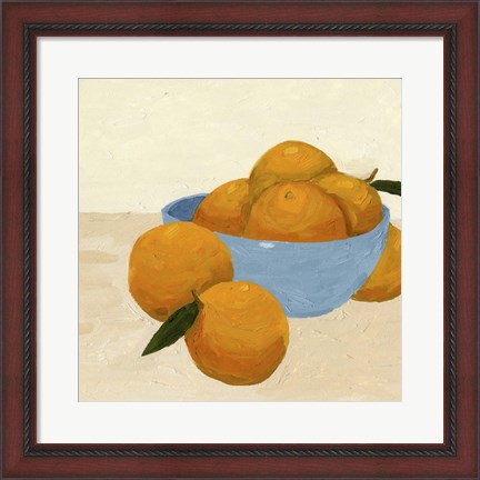 Framed Mandarins II Print