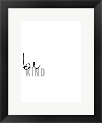 Framed Simply Kindness IV Print