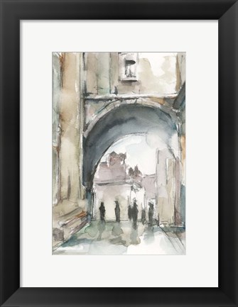 Framed Watercolor Arch Studies II Print