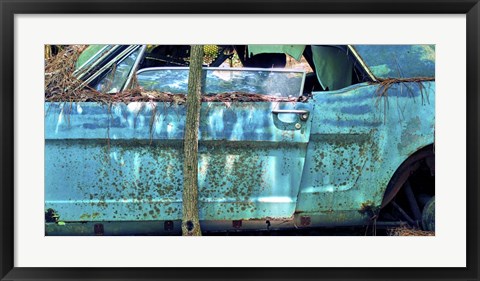 Framed Car Graveyard XII Print