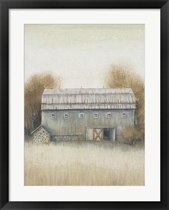 Framed Barn Side II Print