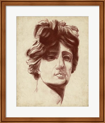 Framed Statuesque Study I Print