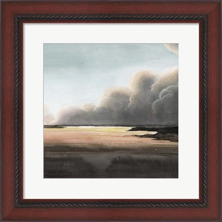 Framed Sunset Storm II Print