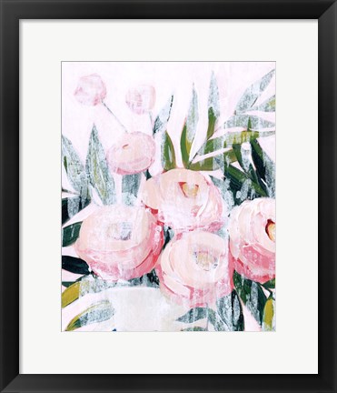 Framed Bleached Bouquet IV Print
