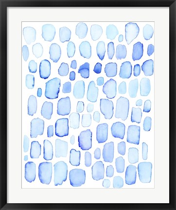 Framed Ice Cubes I Print