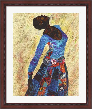 Framed Woman Strong IV Print