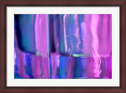 Framed Abstracted Glass II Print