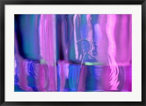 Framed Abstracted Glass II Print