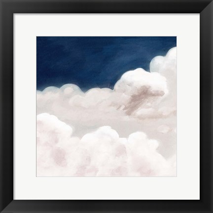 Framed Cloudy Night I Print