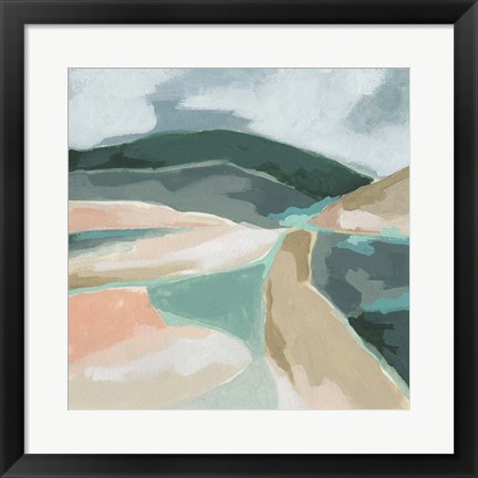 Framed Marble Valley II Print