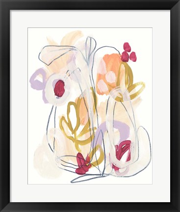 Framed Balance Bloom III Print