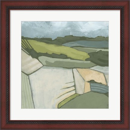 Framed Field &amp; Valley II Print