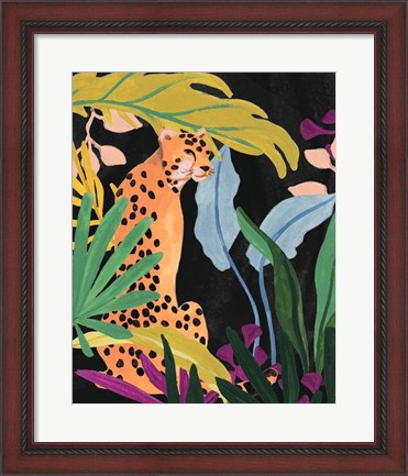 Framed Cheetah Kingdom I Print