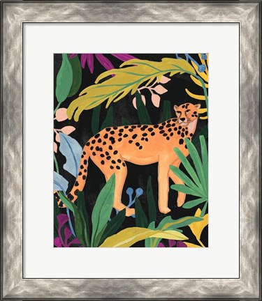 Framed Cheetah Kingdom IV Print