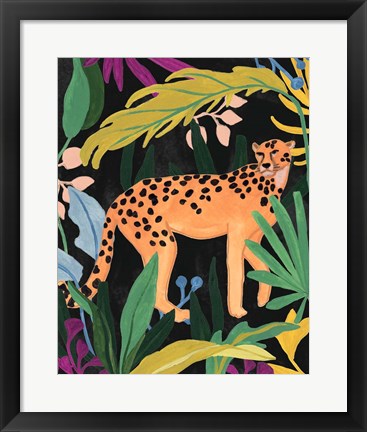 Framed Cheetah Kingdom IV Print