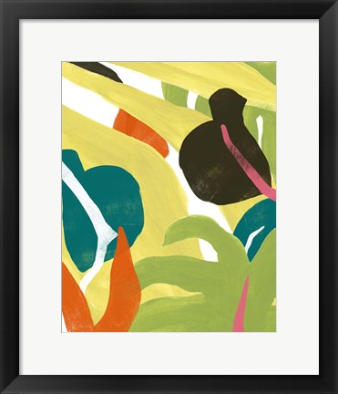Framed Mod Tropics II Print