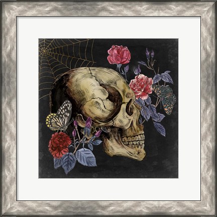 Framed Bones II Print