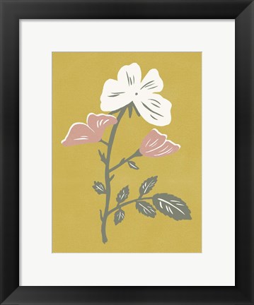 Framed Blossom Bud I Print