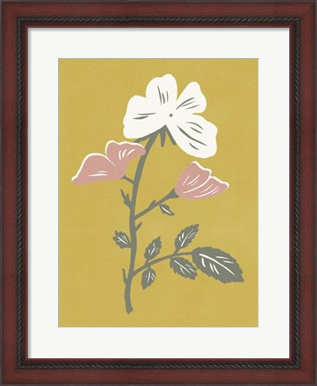 Framed Blossom Bud I Print