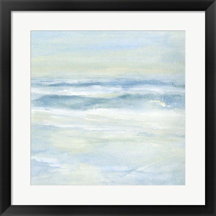 Framed Calming Seas I Print