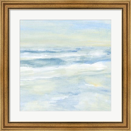 Framed Calming Seas II Print