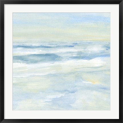Framed Calming Seas II Print