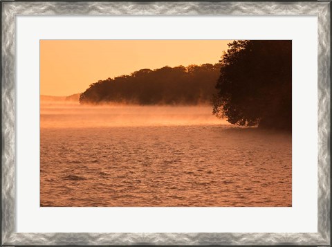 Framed Alabama, Florence Lake Wilson, Morning Mist Print