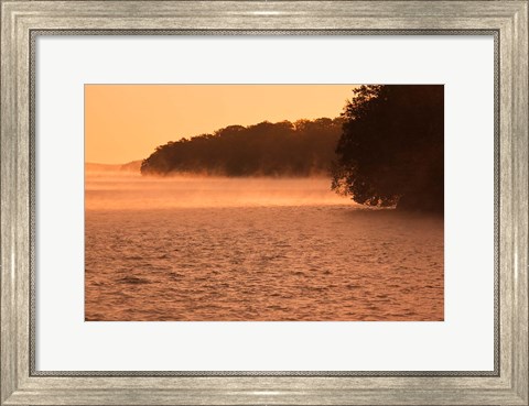 Framed Alabama, Florence Lake Wilson, Morning Mist Print