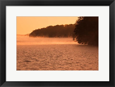 Framed Alabama, Florence Lake Wilson, Morning Mist Print