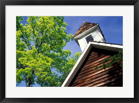 Framed Old School House, Palisades Park, Alabama Print