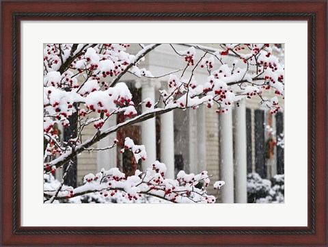 Framed Twickenham in Christmas, Huntsville, Alabama Print
