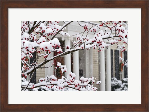 Framed Twickenham in Christmas, Huntsville, Alabama Print