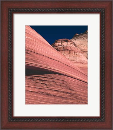 Framed Coyote Buttes II Blush Print
