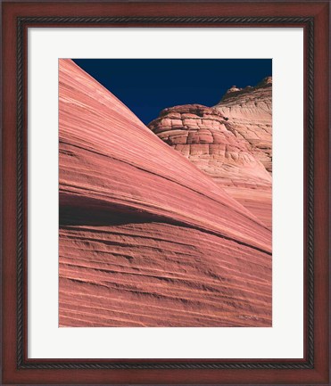 Framed Coyote Buttes II Blush Print