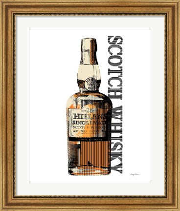 Framed Scotch Whisky Print